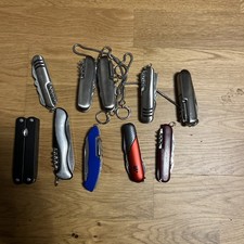 Konvolut Taschenmesser Campingmesser Multitool 10 Stück SO58 Konvolut Taschenmesser Campingmesser Multitool 10 Stück SO58