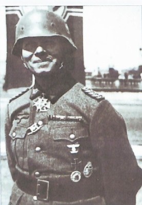 Erwin Rommel German Field Marshal - METAL Photo WWll - Desert Fox