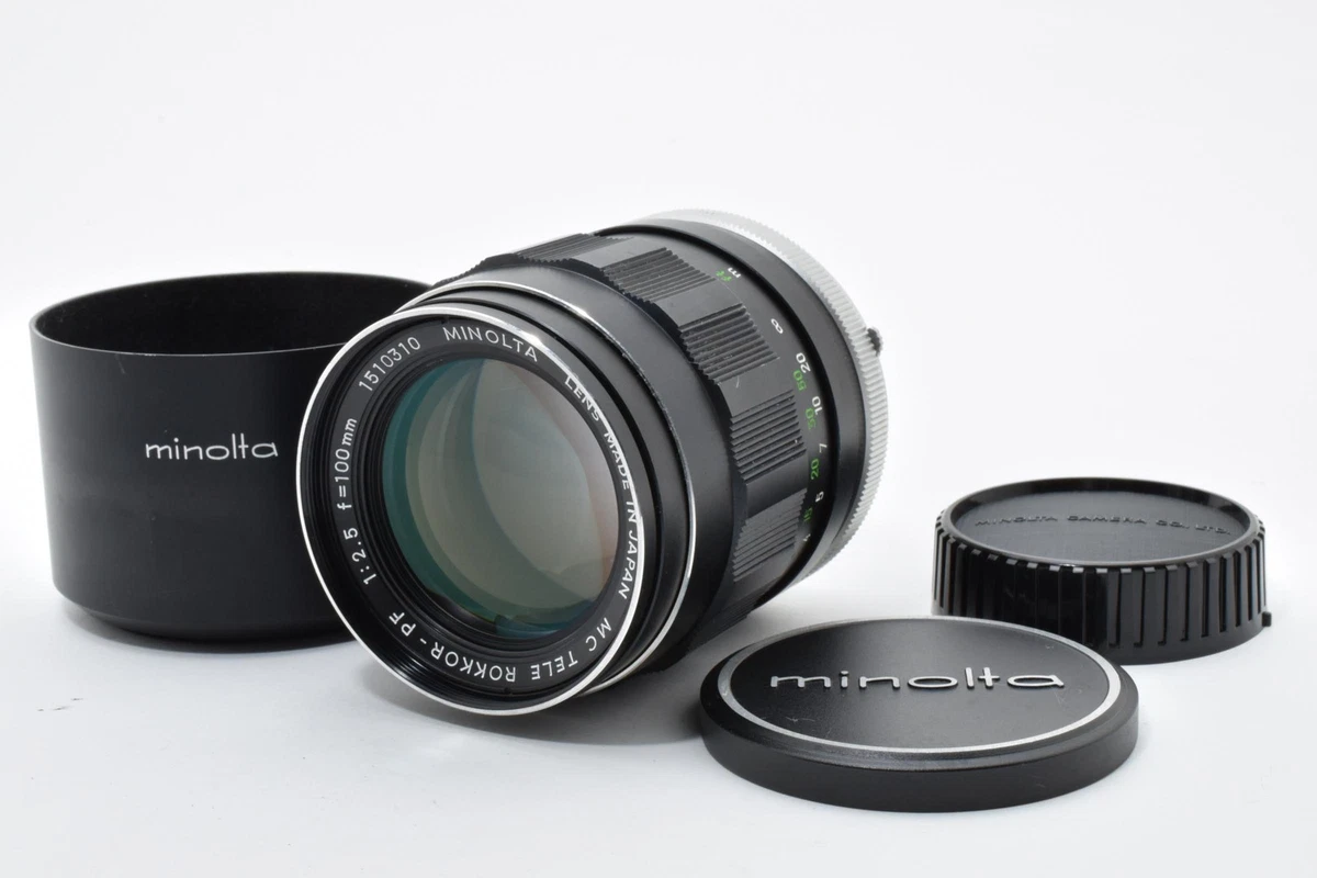 Minolta 100mm f/2.5 Camera Lenses for sale | eBay