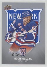 2025-26 Upper Deck New York Rangers Centennial Box Set Ed Olczyk Eddie #45 2vh