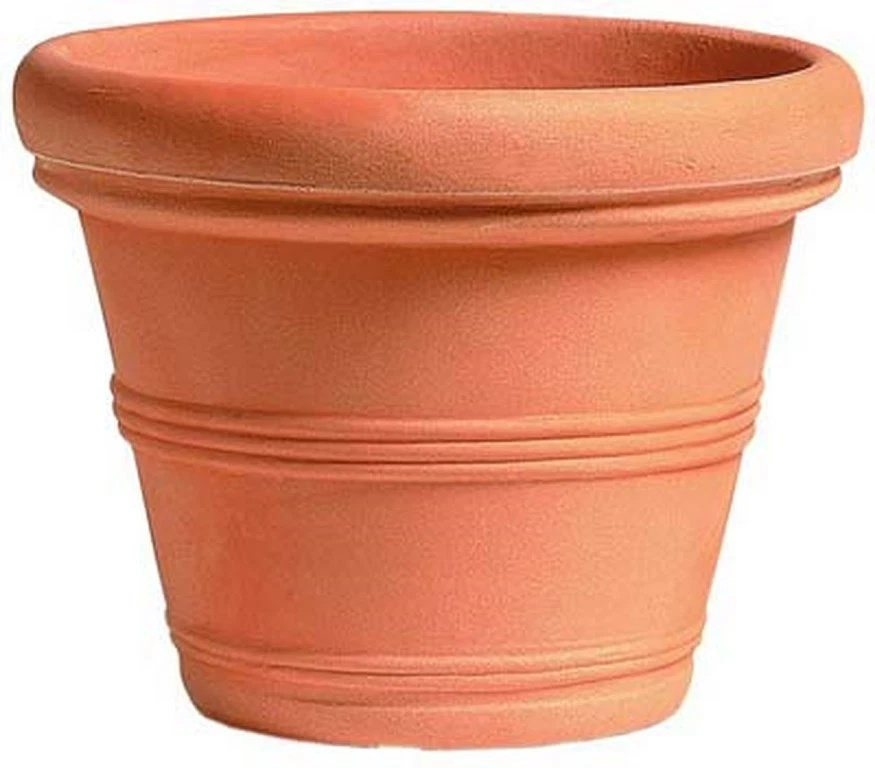 Fioriera Rettangolare In Resina Rosso Oriente – 80 Cm – Made In Italy Per Esterno - 4