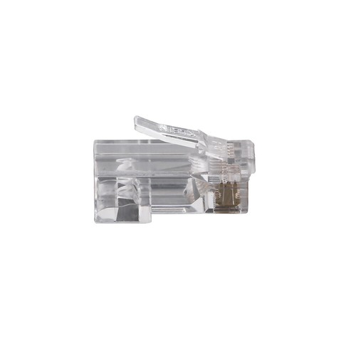 Klein Tools VDV826-702 Pass-Thru™ Modular Data Plug, CAT5E, 50-Pack - Picture 8 of 9