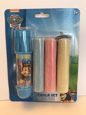 Paw Patrol CHALK SET Brand New Sealed In Original Package