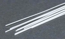 Evergreen Styrene Round Rod .020 (10) - Model Railroad Scratch Building Supply
