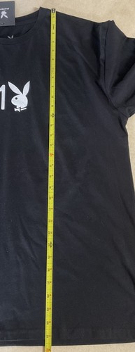 Playboy E11Even Miami Collaboration Black Tee-Size XL-New w/Authentication Tag - Picture 8 of 10