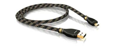 Viablue KR-2 Silver USB Kabel Typ A / Typ Mini-B
