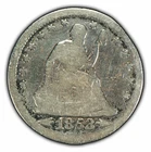 1853 25c Seated Liberty Silver Quarter - Arrows & Rays - Good Details - Z1786
