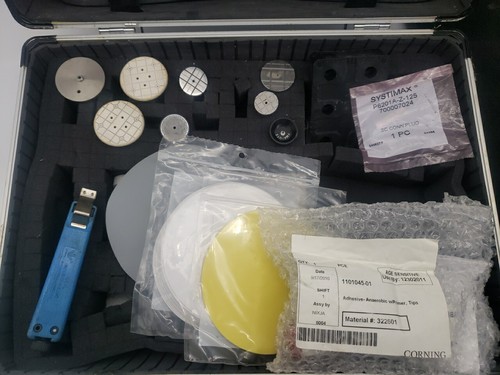 Leviton Fiber optic microscope And Case Full Of Tools And Other Parts. - Picture 5 of 8