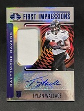2021 Illusions - First Impressions Autographed Memorabilia Tylan Wallace /75