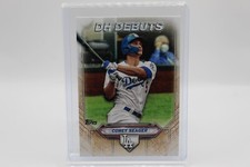2021 Topps #DHD-4 Corey Seager DH Debuts Los Angeles Dodgers