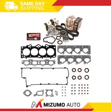 Head Gasket Set Timing Belt Kit Water Pump Fit 02-06 Hyundai Kia Spectra G4GF