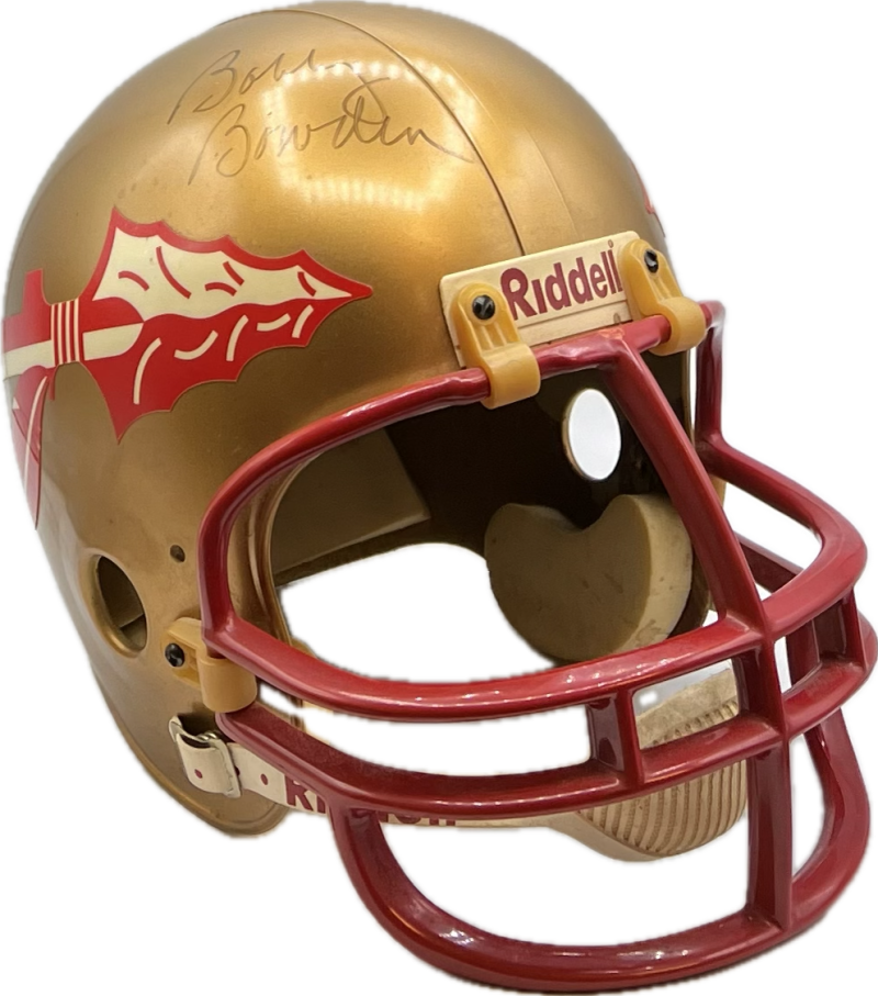 Bobby Bowden Autographed Signed FAU Seminoles Seminoles Full Size Helmet JSA Authentic 