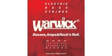 Warwick 46200 Red Label Nickel Plated Steel Bass Guitar Strings; 45-105