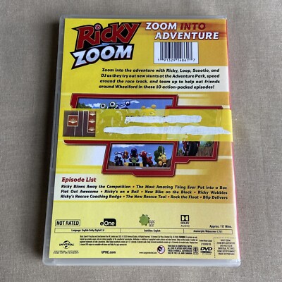 Ricky Zoom: Zoom into Adventure (DVD 10 Eps.) Nick Jr. Preschool