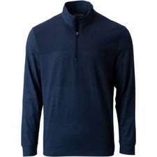 PGA TOUR Mens Golf Sweater Peacoat Navy Small $80 NWT