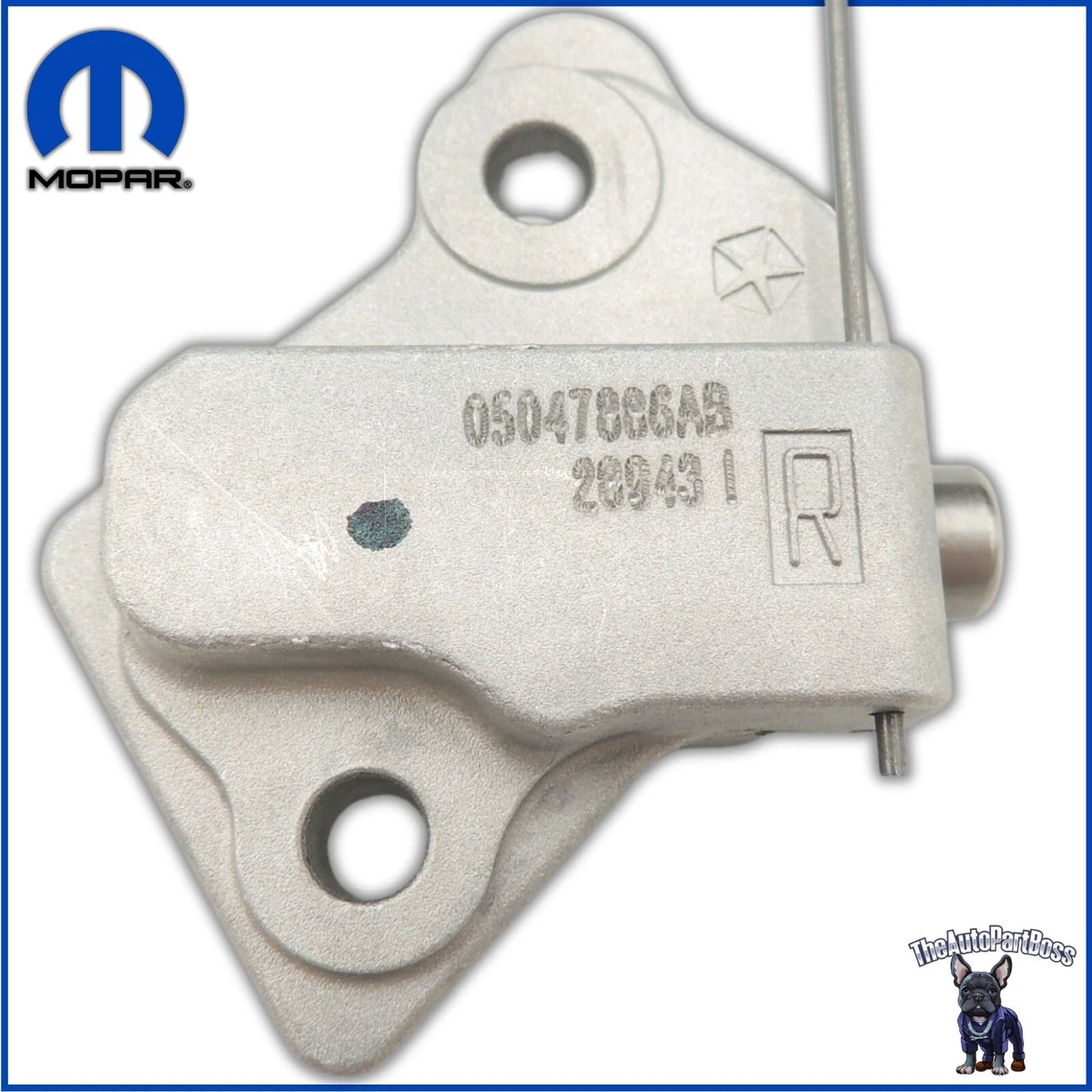 Chain Tensioner, Right Side OEM Mopar 05047886AB
