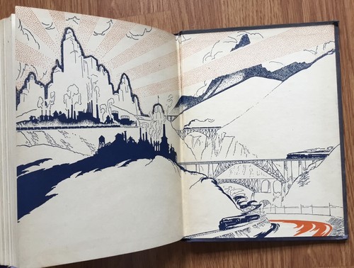 HISTORISCHE EISENBAHNEN von Rupert Sargent Holland / altes illustriertes Zugbuch 1927 - Bild 15 von 15
