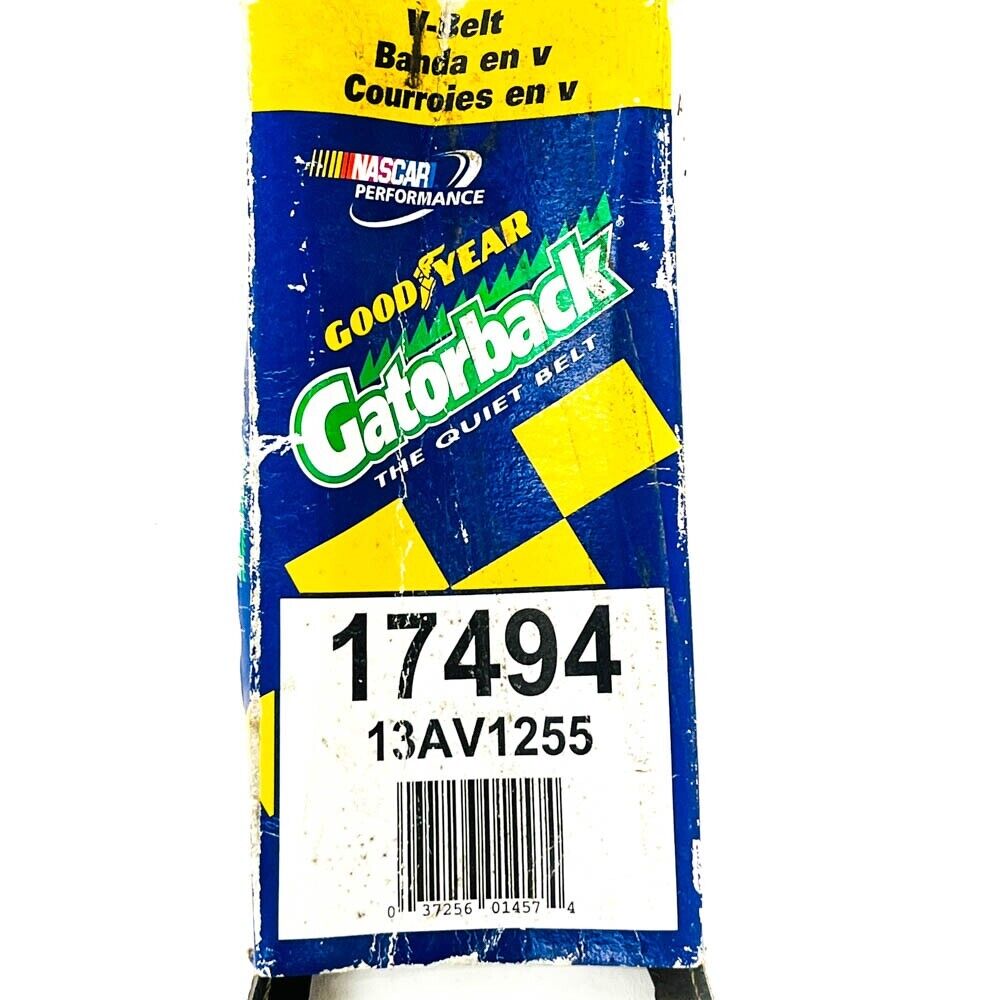 Goodyear 17494 Matchmaker Gatorback V-Belt 13AV1255 | eBay Goodyear 17494 Matchmaker Gatorback V-Belt 13AV1255 | eBay