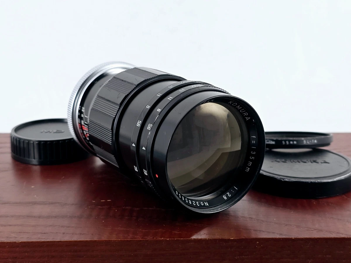 Komura-Tech Manual Focus Camera Lenses 135mm Focal for sale | eBay