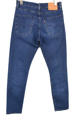 LEVI'S 512 Premium Big E Jeans Herren W30/L32 Whiskers Slim Taper Fit Zip Fly