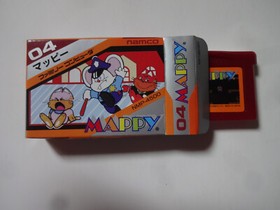 MAPPY Famicom Mini GAMEBOY ADVANCE 2004 GBA Action Game w/Box Manual From Japan