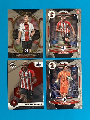 Southampton Soccer Card Lot Prizm + Select McCarthy Djenepo Prowse Perraud