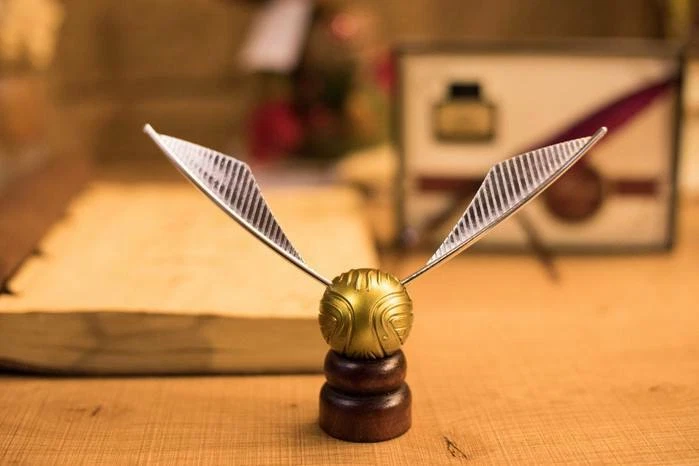 AU Xmas Gift Harry Potter Magic Golden Snitch Miniature Collection Decor Party - image 3 of 4