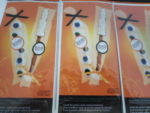 Wilton Halloween Pretzel Bag Kit lotto di 3 nuovi con scatola - Foto 3 di 4