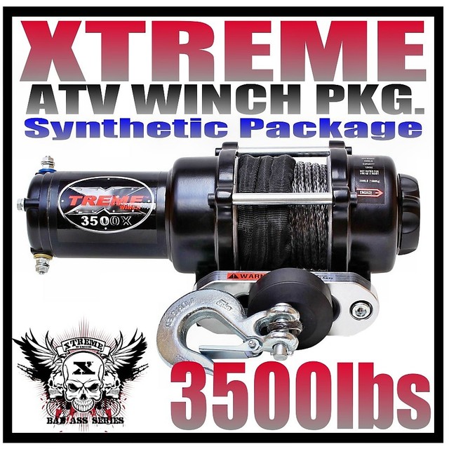 3500LB XTREME ATV WINCH KIT 20072015 YAMAHA GRIZZLY 3500 LB XTREME WINCH eBay