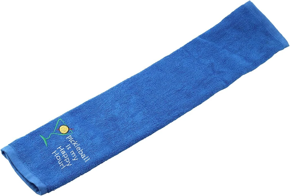 Pickleball Towel is My Happy Large, Hour
