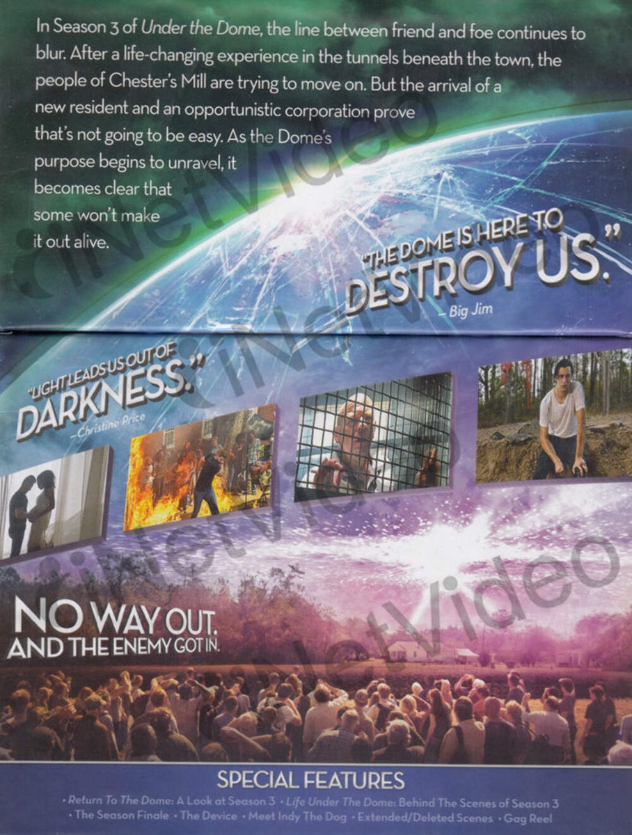 Chester's Mill Dome Amazon Prime Under The Dome: Season (Blu