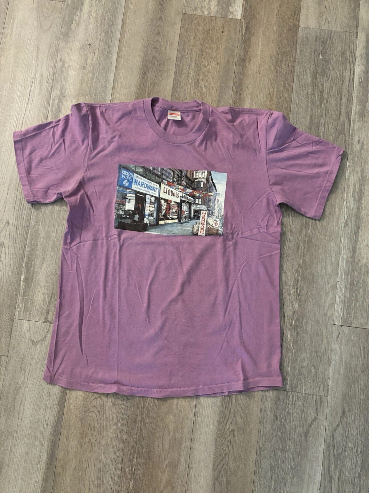 T shirt Supreme Hardware violet clair taille M Medium SS18 occasion magasin d'alcool