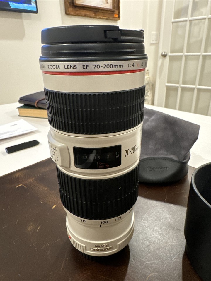 Canon EF 70200mm f/4 L IS (Image Stabilizer) USM Lens for Canon