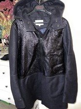 Sandro Coat Purple, Hooded Size 36 (uk 8) Absolutely Fabulous&unique!!