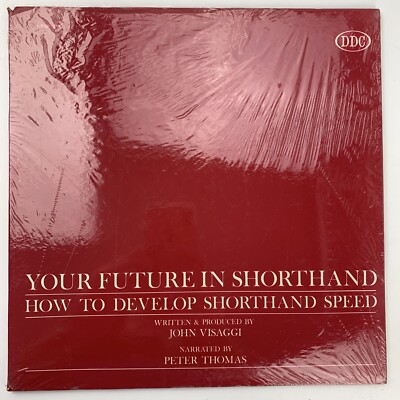 Your Future IN Stenografie How To Develop Geschwindigkeit LP Album Vinyl Neu Ovp