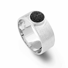 UVP 89,90€ DUR Schmuck Ring Lavasand 925/- rhodiniert (R4743)