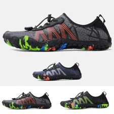 Mens Water Shoes Quick Dry Barefoot for Swim Diving Barefoot Aqua Socks Exercise