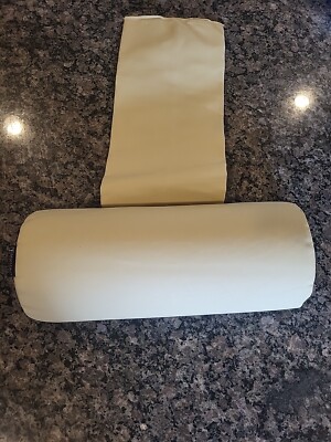 Masters Massage Sem-Round neck roll/ neck bolster new cream colored