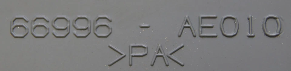 Portavasos asiento delantero Toyota Sienna 1998-2003 diestro/derecho nuevo azul gris 66990AE010B0 Foto 2 de 4