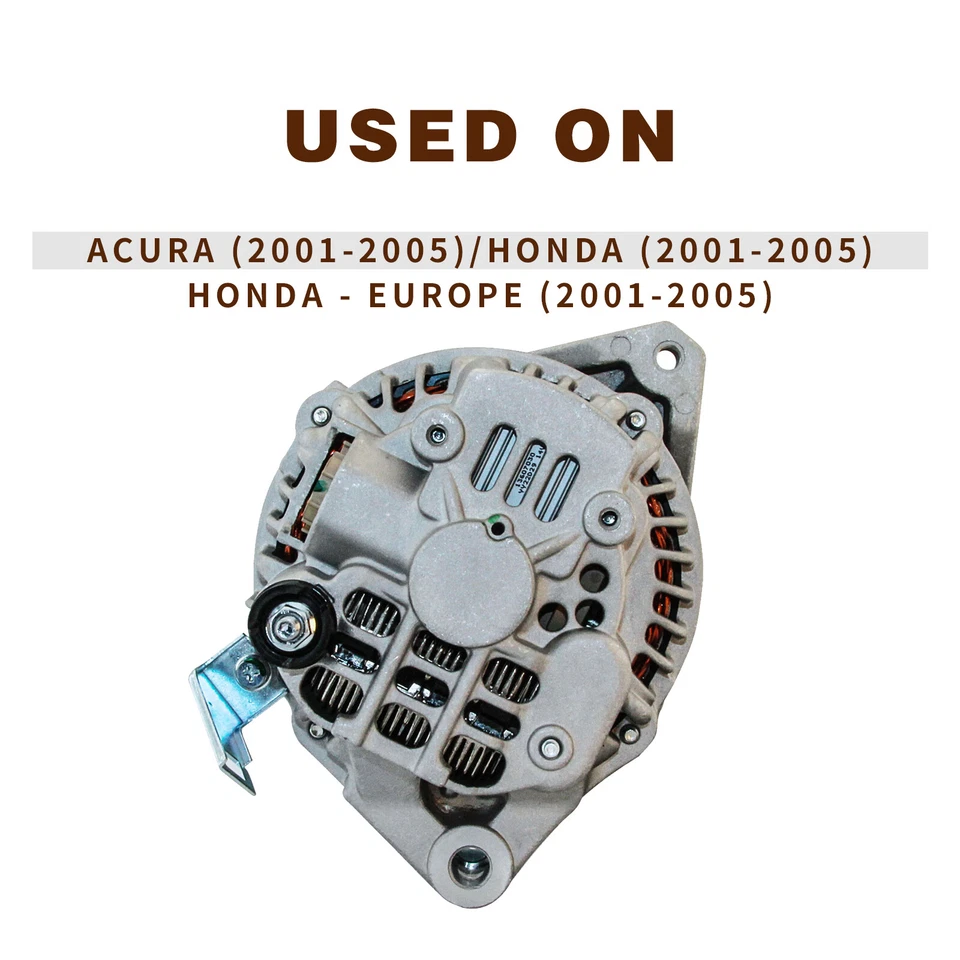 Alternador nuevo para Honda Civic 2001-2005 DX LX EX VP D17 1,7 L Acura 01-05 Foto 2 de 4