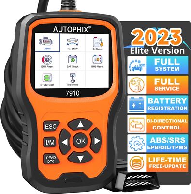 AUTOPHIX 7910 OBD2 KFZ Diagnosegerät Auto for BMW Mini Full Systems Auslesegerät