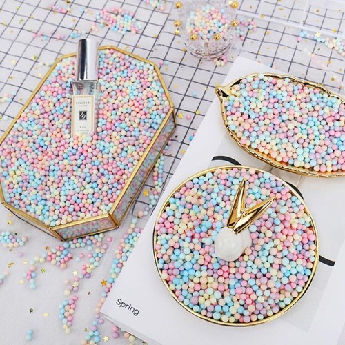 10g/pack Macaron color Round Foam Ball For Filler Gift Box Gift Packing Suppl S1 - Picture 7 of 13