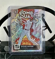 2022 PANINI DONRUSS SHOHEI OHTANI SP BOMB SQUAD RAPTURE PARALLEL BS-3