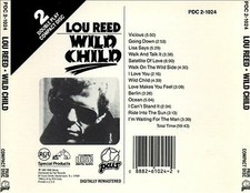 Lou Reed - Wild Child (CD 1987) PreOwned