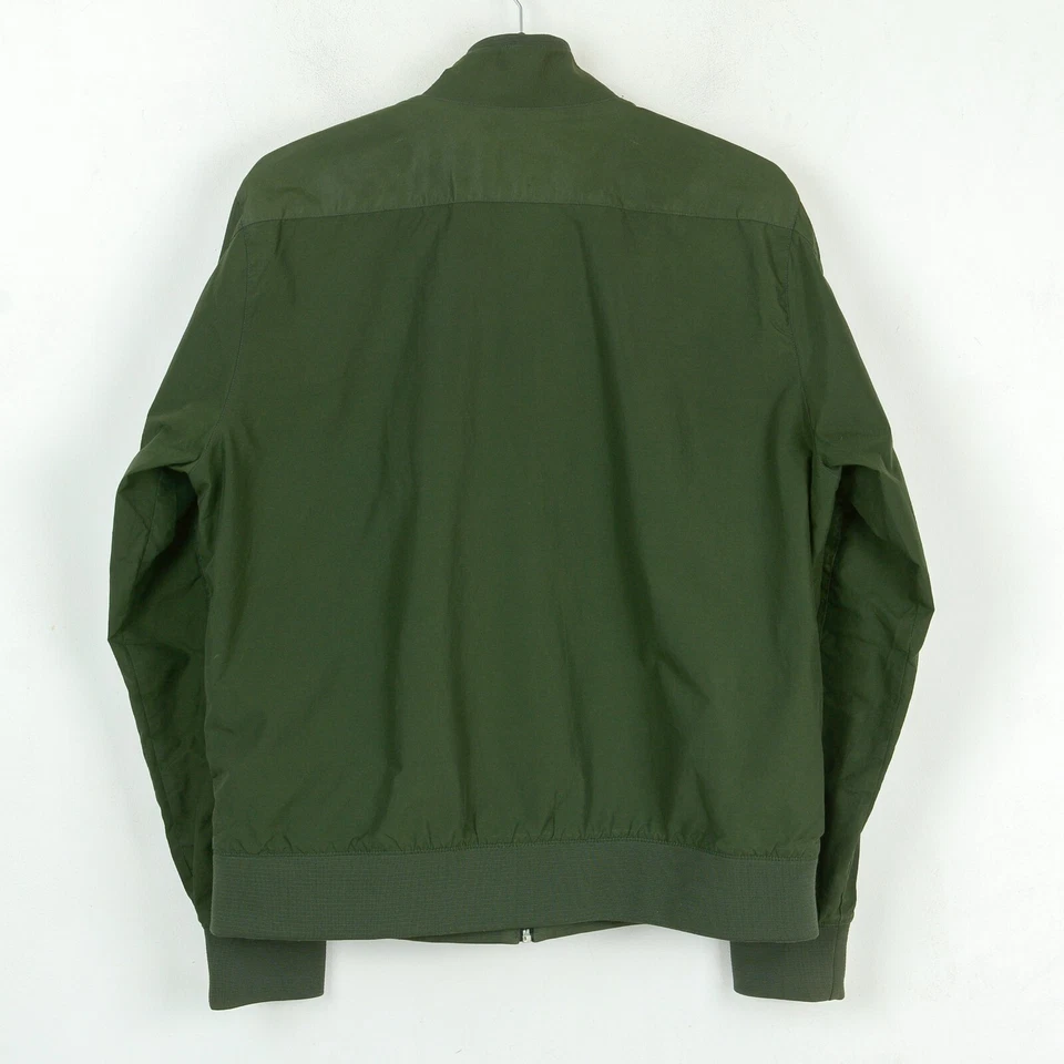 G STAR RAW Nancor Vest Mens XL Windbreaker Jacket Bomber Mesh Lining Green Coat - Image 4 of 4