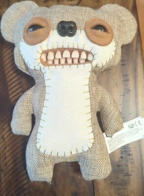 Fuggler Teddy Bear Nightmare Chase Edition Burlap Glow In Dark