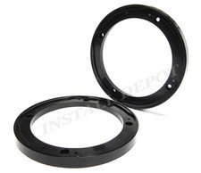 5.25" - 6.5" UNIVERSAL Car Speaker Adapter Plates 1/4" Depth Extender PAIR