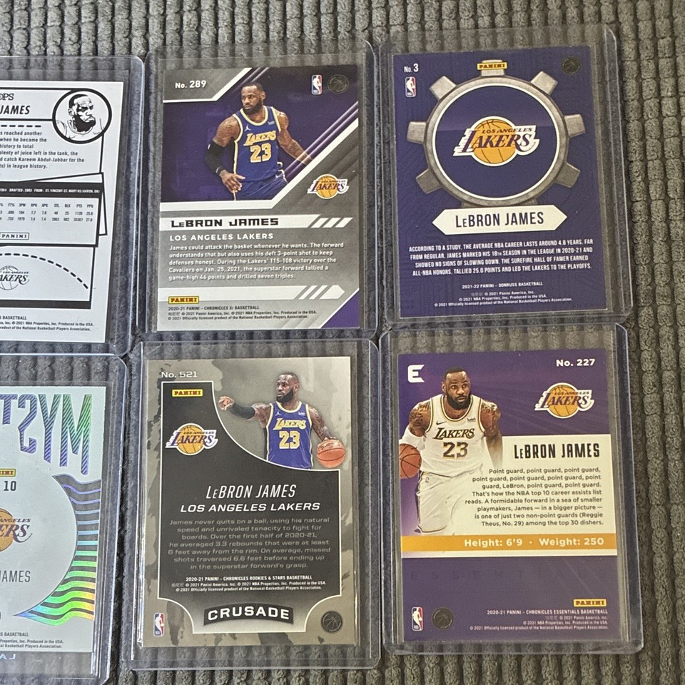 Labron Card LeBron James 8 card lot, some rare some not many others listed | eBay ...
