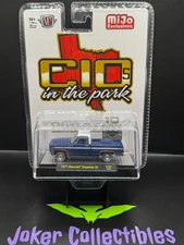 M2 Machines 1977 Chevrolet Cheyenne 10 C10s In The Park Blue MJS87 25-25