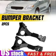 Fit Toyota Matrix 2003-2008 Front Bumper Support Retainer Bracket Left Right Set